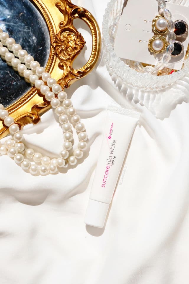 Airnderm Aesthetic Suncare Nia White review photo by missedvivian