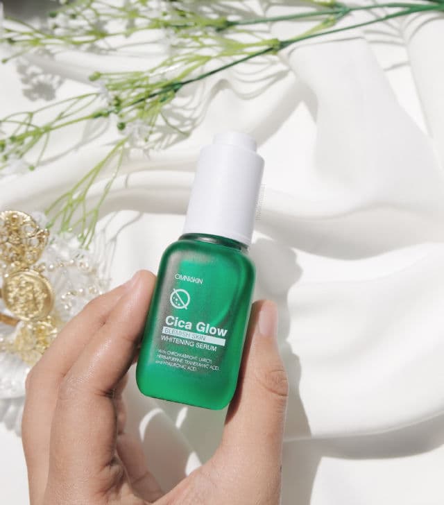 OMNISKIN Cica Glow Blemish Skin Whitening Serum review photo by missedvivian