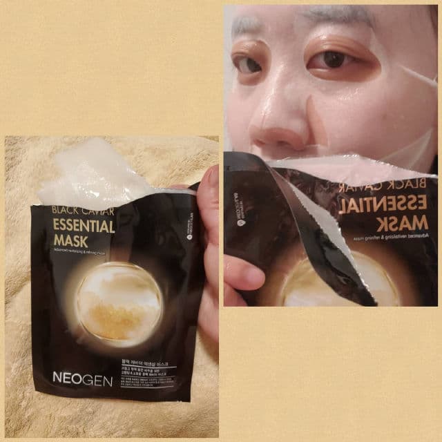 NEOGEN [Discontinued] Black Caviar Essential Mask review photo by missjun01