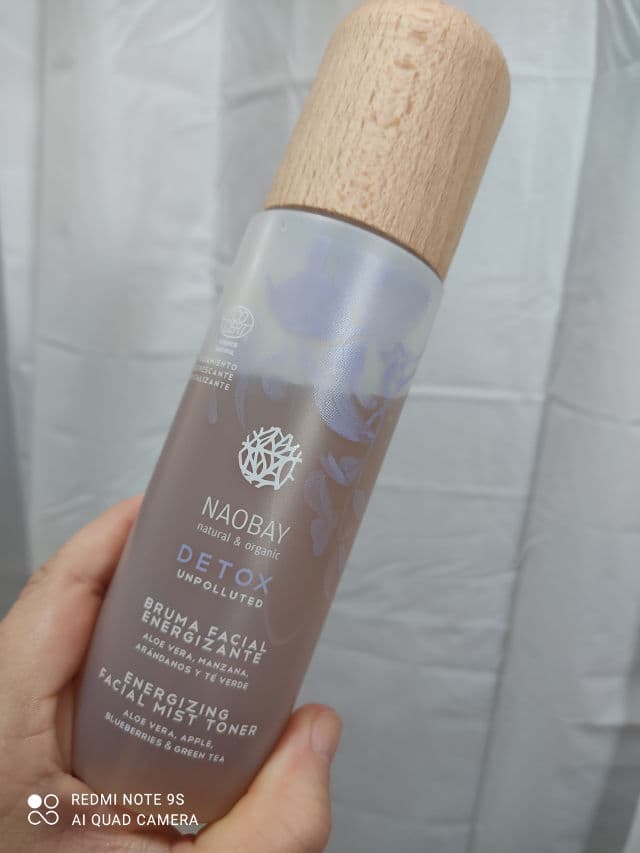 Naobay Detox Energizing Facial Mist Toner review photo by mitocadordealgodon