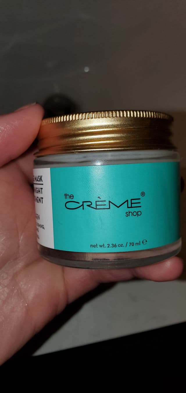 The Creme Shop Hyaluronic Acid Overnight Gel Face Mask review photo by mjmathiesen32