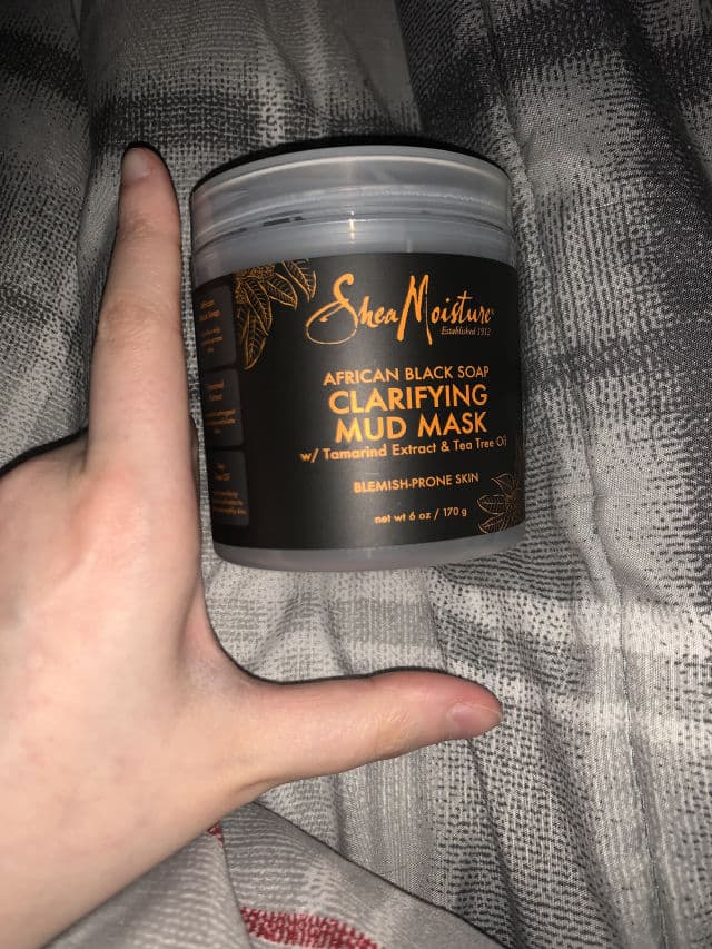 SheaMoisture African Black Soap Clarifying Facial Mask review photo by mmskin