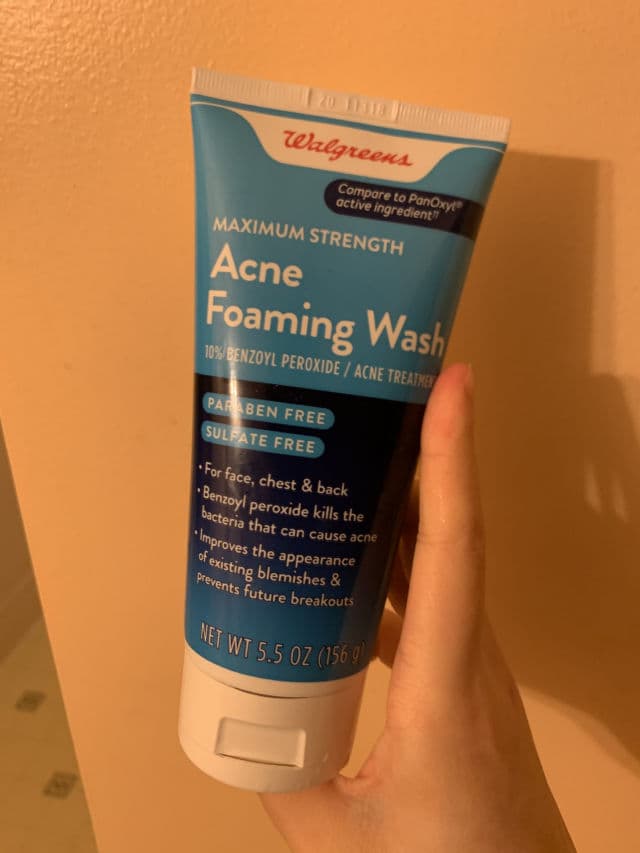 Walgreens Acne Foaming Wash review photo by mmskin