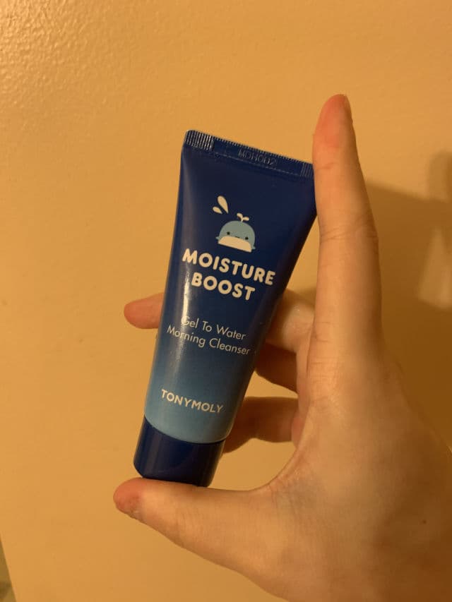 TONYMOLY Moisture Boost Gel To Water AM Cleanser review photo by mmskin