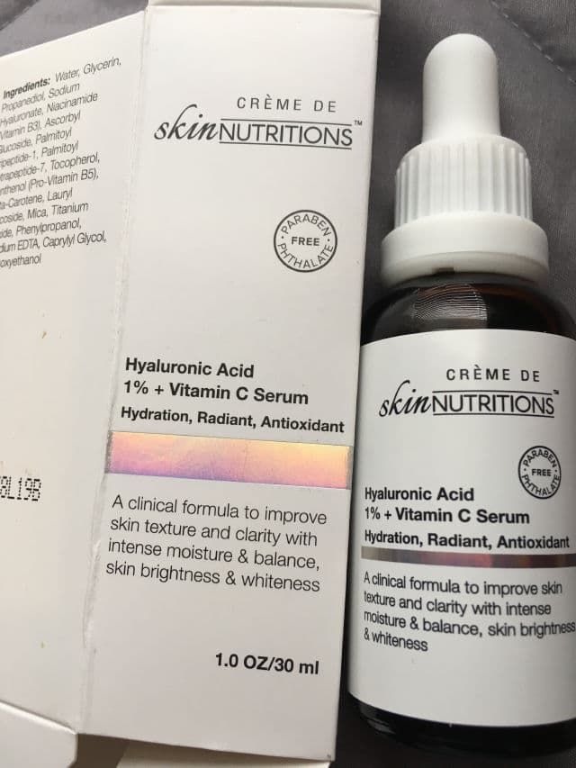 Skin Nutritions Hyaluronic Acid 1% + Vitamin C Serum review photo by moonlite