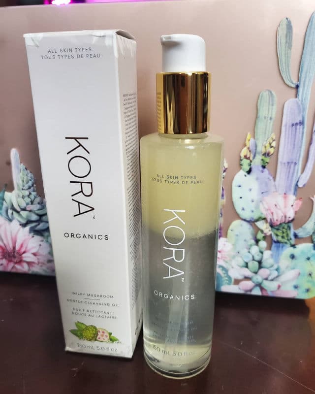 KORA Organics Milky Mushroom Gentle Cleansing Oil review photo by morgancita