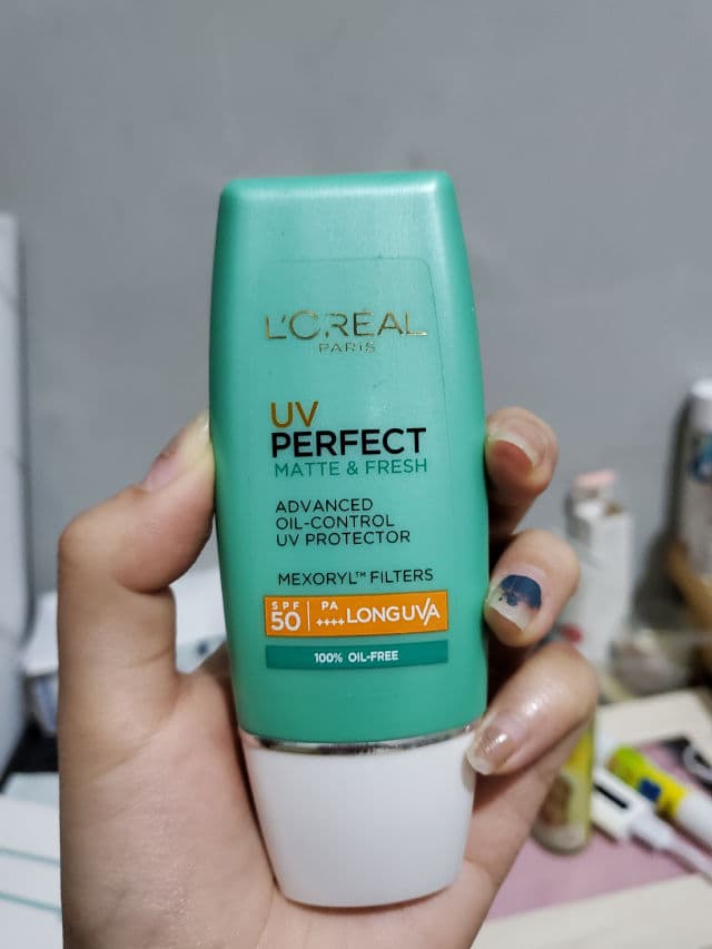 L'Oreal Paris UV Perfect Matte & Fresh Long UVA SPF 50+/PA++++ review photo by motheodora