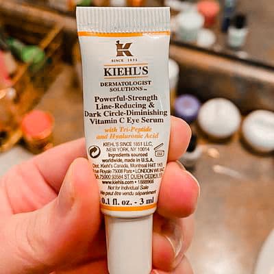Kiehl's Powerful-Strength Dark Circle Reducing Vitamin C Eye Serum review photo by withinmyskin