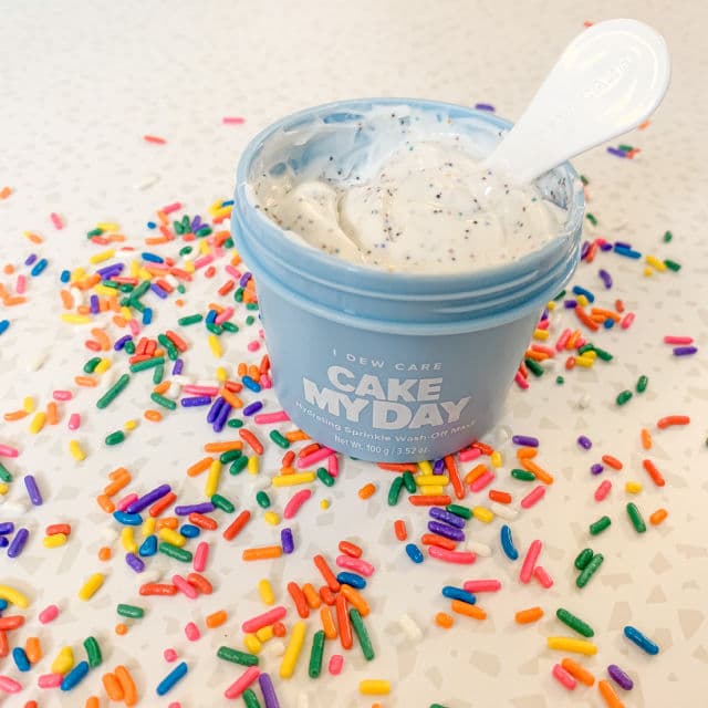 I Dew Care Cake My Day Hydrating Sprinkle Wash-Off Mask review photo by withinmyskin