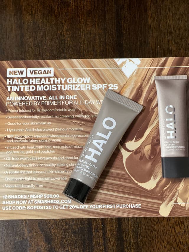 Smashbox Halo Healthy Glow Tinted Moisturizer SPF 25 review photo by msjessako