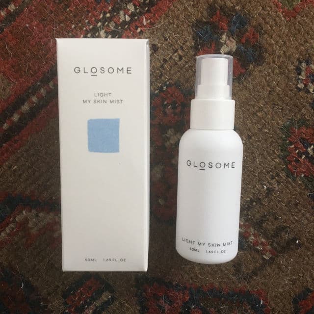 GLOSOME Light My Skin Mist review photo by mudonyourface