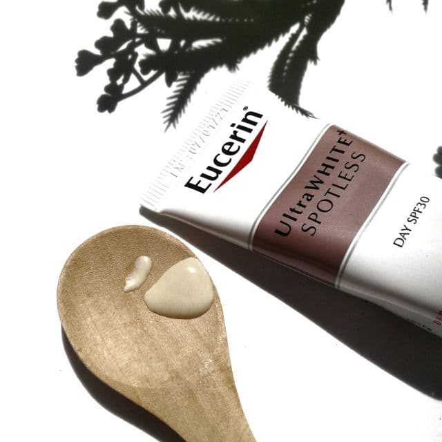 Eucerin Ultrawhite Spotless Day Fluid SPF30 review photo by mybeautyskin