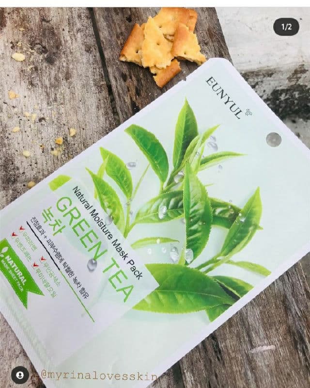 EUNYUL Natural Moisture Mask Pack - Green Tea review photo by myrinA