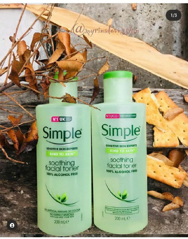 Simple Soothing Facial Toner review photo by myrinA