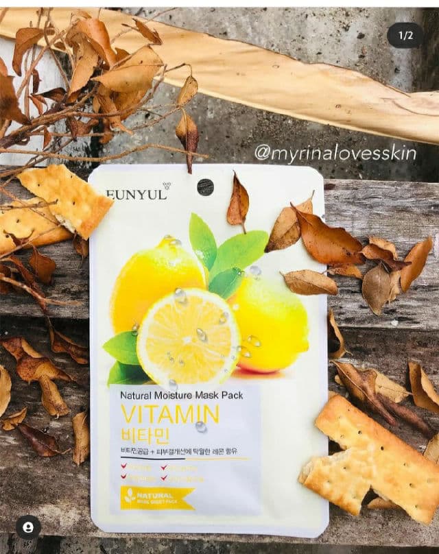 EUNYUL Natural Moisture Mask Pack Vitamin review photo by myrinA