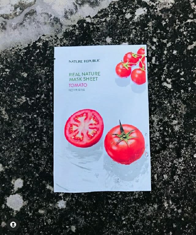 NATURE REPUBLIC Real Nature Mask Sheet - Tomato review photo by myrinA