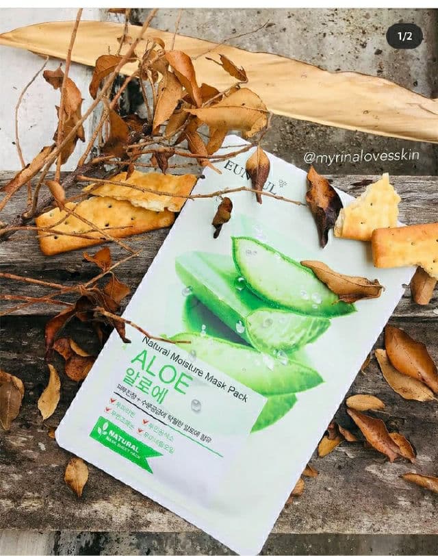 EUNYUL Natural Moisture Mask Pack - Aloe review photo by myrinA