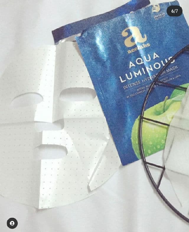 Acelabs Aqua Luminous Intense Hydration Mask review photo by myrinA