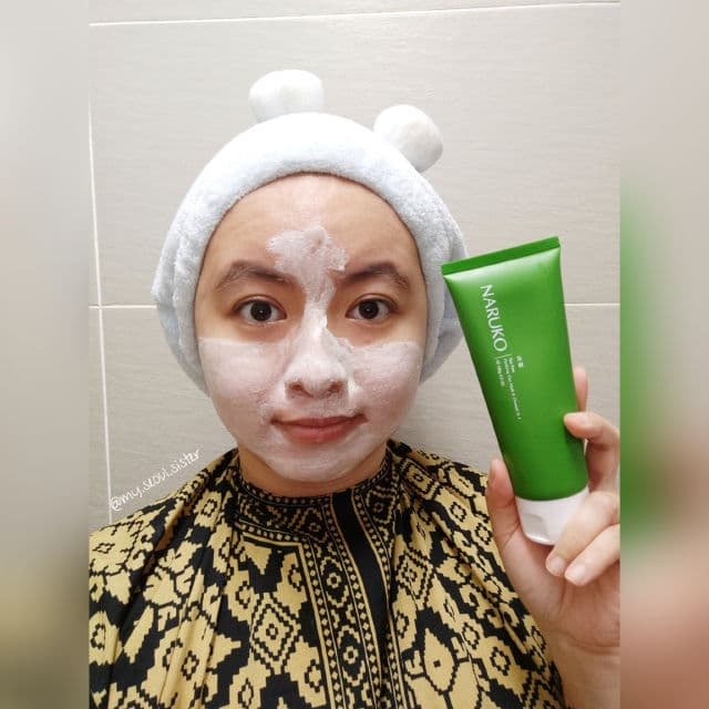 Naruko Tea Tree Purifying Clay Mask & Cleanser In 1 review photo by Dayangku