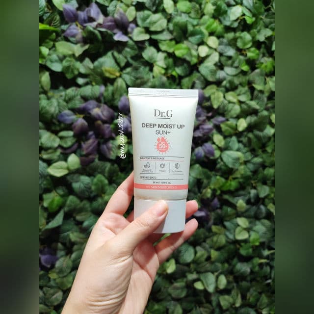 DR.G Deep Moist Up Sun Plus SPF50+ PA++++ 50ml review photo by Dayangku