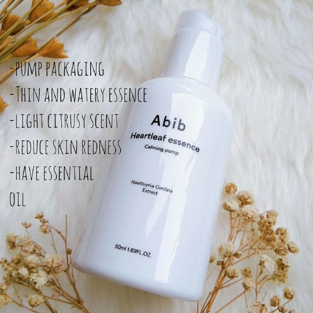 Heartleaf Essence Calming Pump product review