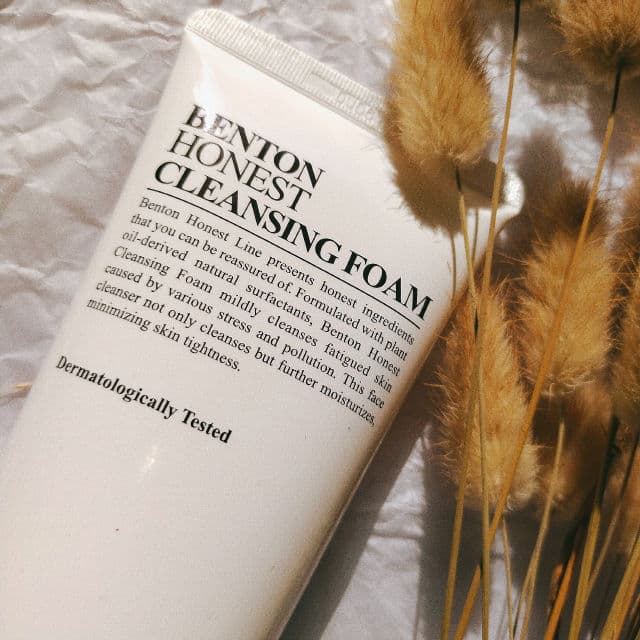 BENTON Honest Cleansing Foam review photo by myskinbeautydiary