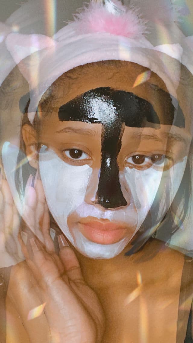 I Dew Care Space Kitten Exfoliating Galactic Black Peel Off Mask review photo by nadiiyalovee