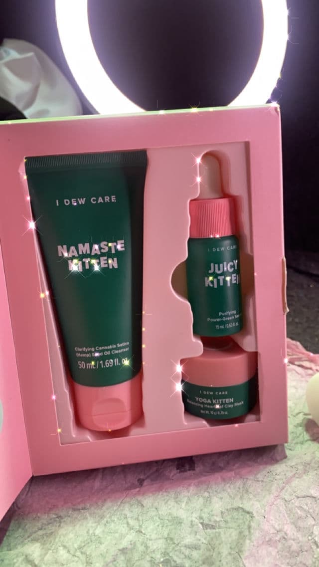 I Dew Care Namaste Kitten Clarifying Cannabis Sativa Hemp Seed Oil Cleanser review photo by nadiiyalovee