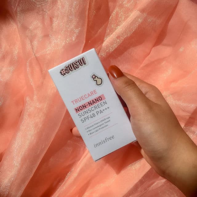 INNISFREE Truecare Non-Nano Sunscreen SPF48 PA+++ review photo by naiadskin
