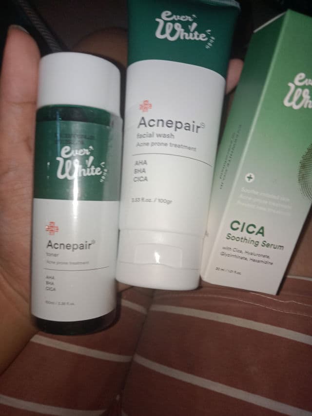 Everwhite Acnepair Facial Wash review photo by nanisdo