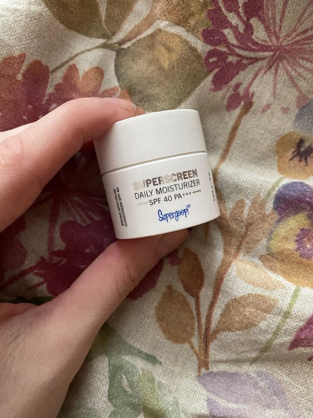Supergoop! Superscreen Daily Moisturizer SPF 40 review photo by nastsia
