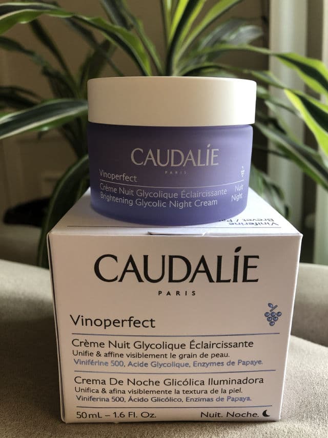Caudalie Paris Vinoperfect Brightening Glycolic Overnight Cream review photo by natas