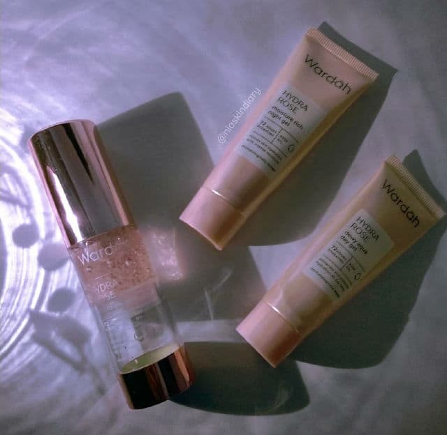 Wardah Hydra Rose Dewy Aqua Day Gel review photo by niaariaa