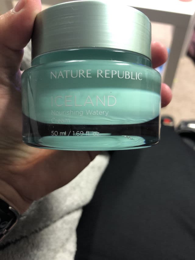 NATURE REPUBLIC Iceland Firming Watery Cream review photo by nickyzb