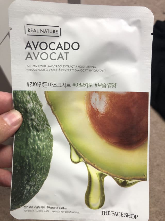 THE FACE SHOP Real Nature Face Mask (Avocado) review photo by nickyzb