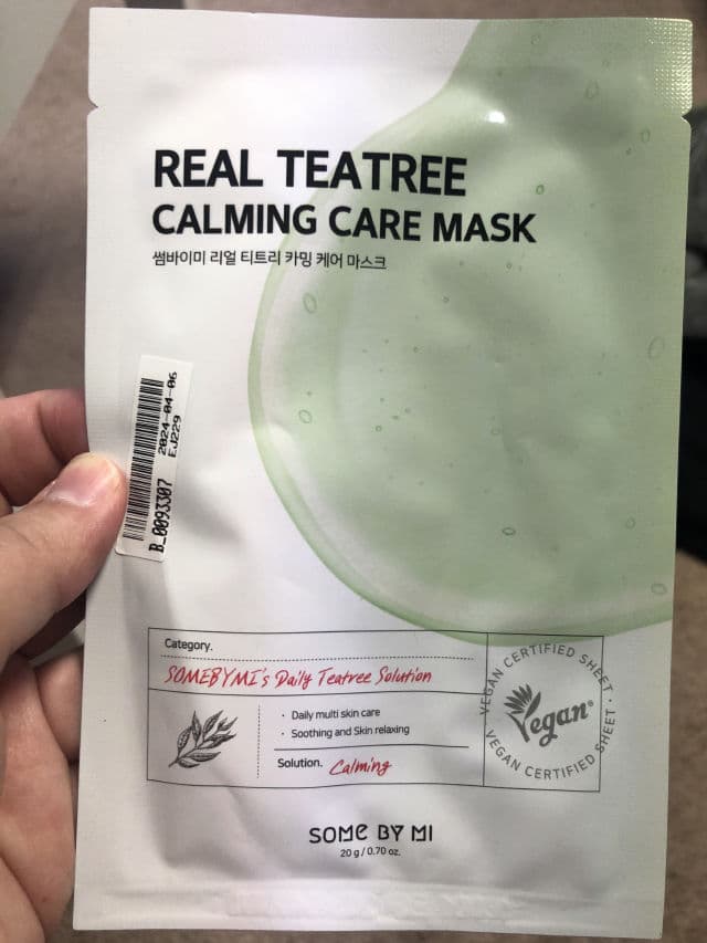 Some By Mi Tea Tree Calming Glow Luminous Ampoule Mask review photo by nickyzb