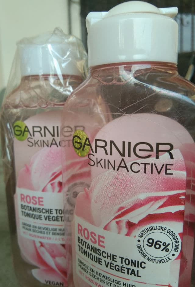 Garnier Natural Rose Water Toner Sensitive Skin review photo by nikkian