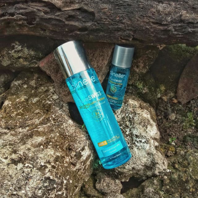 Clinelle Pure Swiss Hydra Calm Lotion review photo by nindysarchive