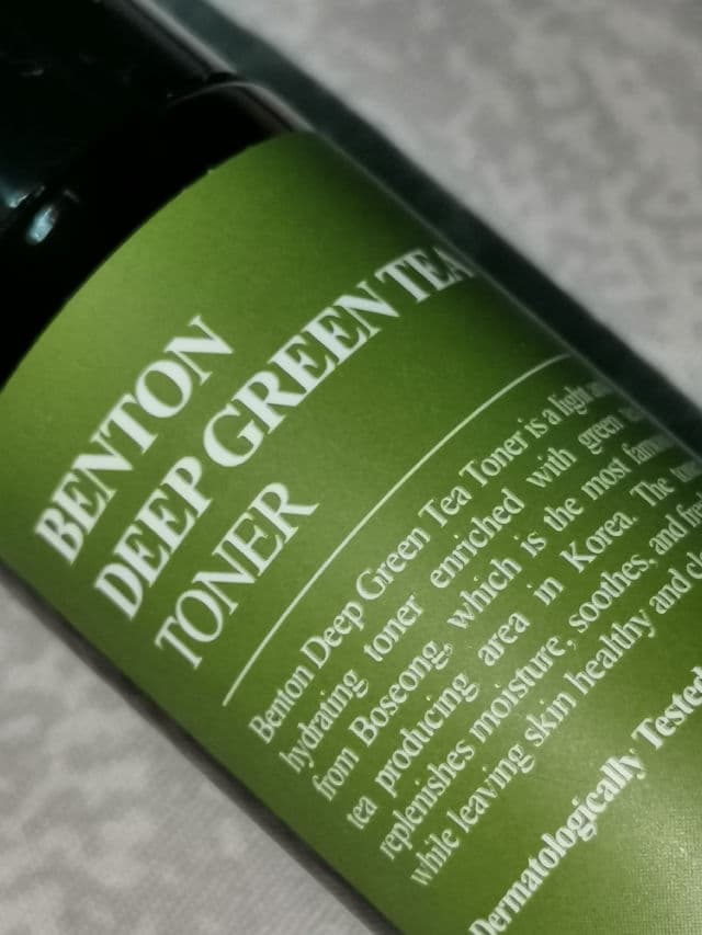 BENTON Deep Green Tea Toner review photo by reviewsbynor