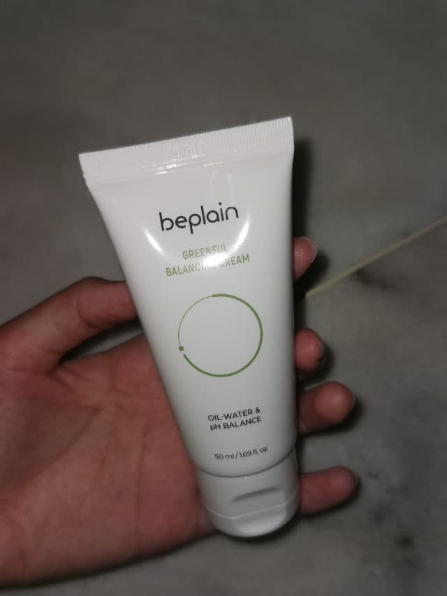 Beplain Greenful Balancing Cream review photo by Hazelnxe