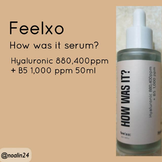 Feelxo How Was It? Hyaluronic Serum review photo by noalin24
