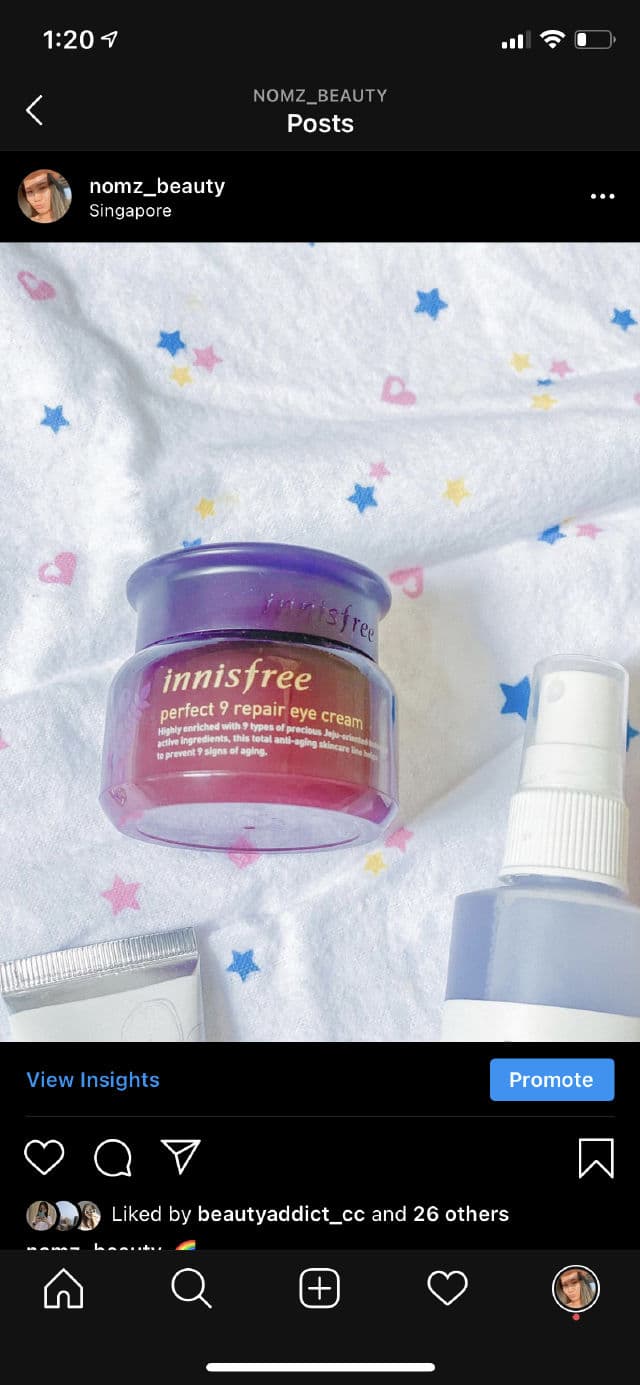 INNISFREE Perfect 9 Repair Cream review photo by nomzbeauty