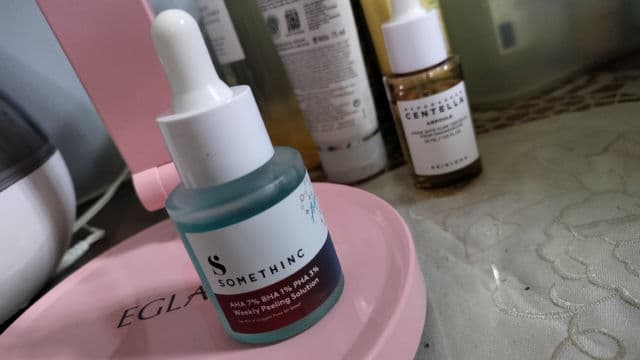 Somethinc AHA 7%, BHA 1%, PHA 3% Weekly Peeling Solution review photo by noviesun