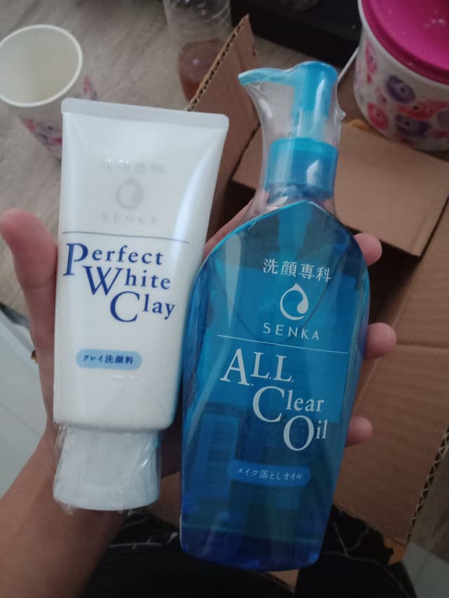 Senka Perfect White Clay review photo by novikaglorysiregar