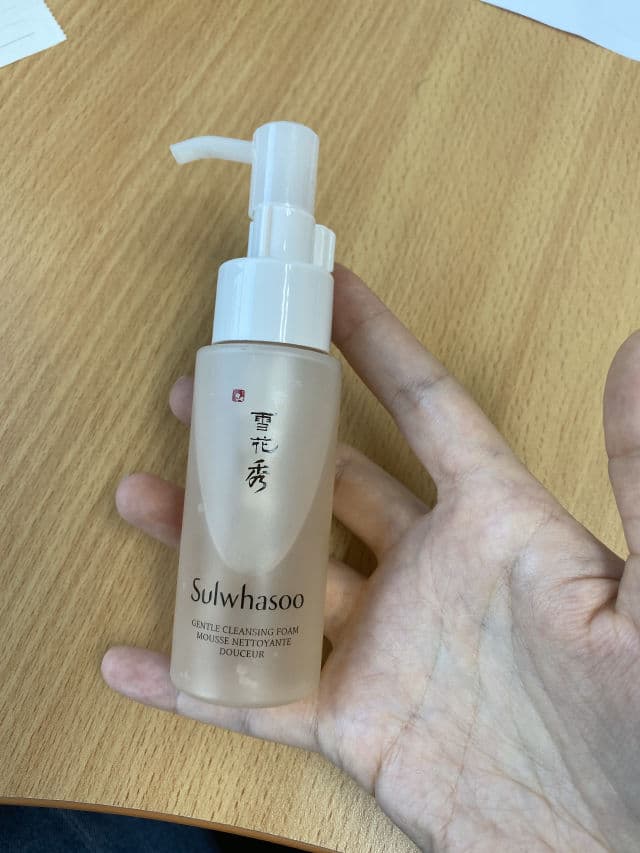 Sulwhasoo Gentle Cleansing Foam EX review photo by nurg