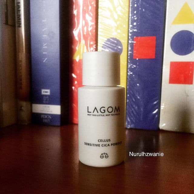 Lagom Cellus Sensitive Cica Powder review photo by nurulhzwanie