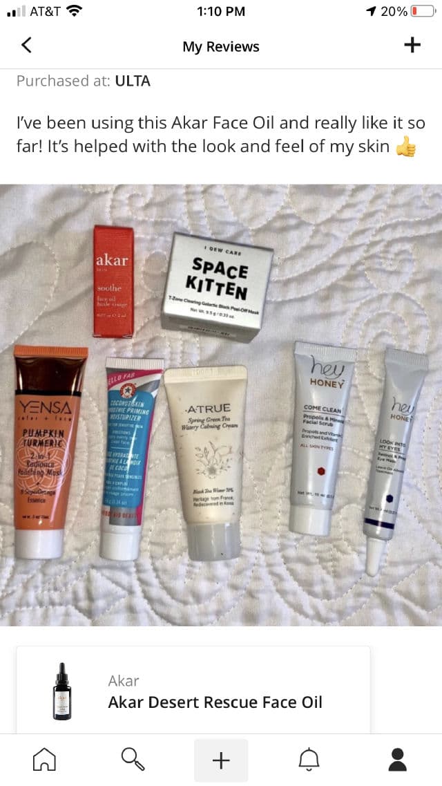 First Aid Beauty Hello Fab Coconut Skin Smoothie Priming Moisturizer review photo by oddishfinds
