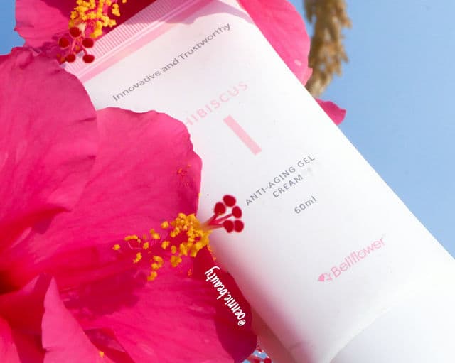 Bellflower Hibiscus Anti-Aging Gel Cream review photo by oenniebeauty