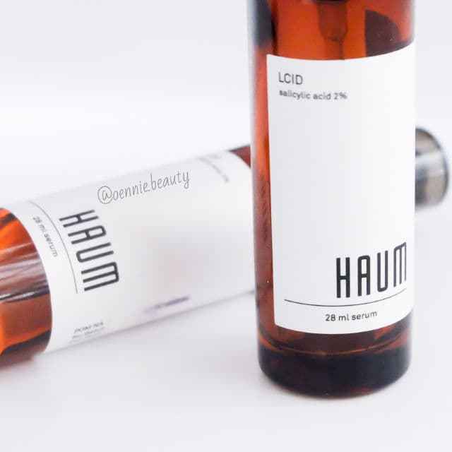 HAUM LCID Salicylic Acid 2% review photo by oenniebeauty
