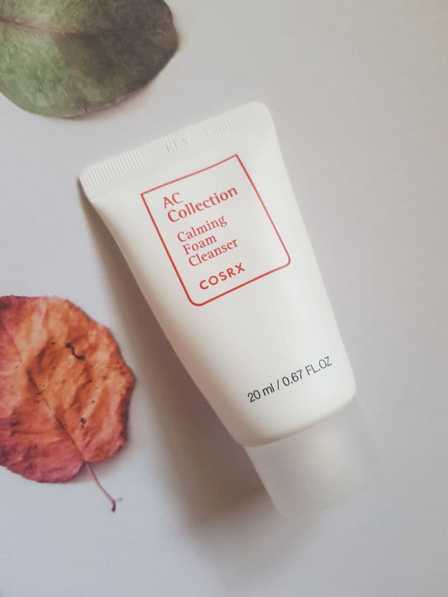 COSRX AC Collection Calming Foam Cleanser review photo by oilyskinguru